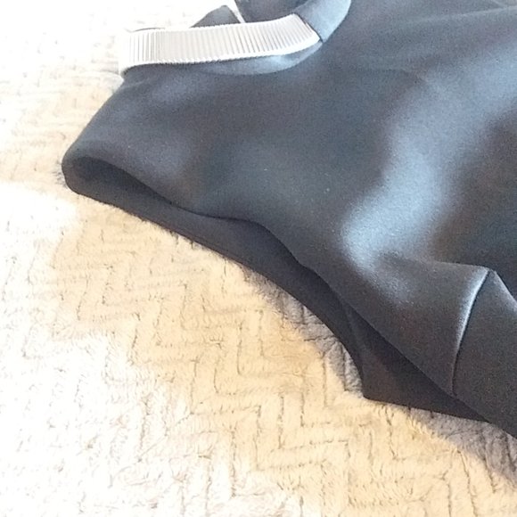 Calvin Klein Women's Scuba Sheath Sleeveless Dress - Color Black - Size 4 - Picture 14 of 16